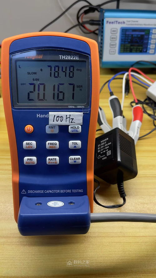 同惠th2822e電橋dcr測試為方波,大感性原件dcr測量必須在設置中修改延遲